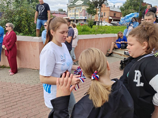 Свыше тысячи ивановцев посетили фестиваль «Россия - это мы!» в Арт-сквере